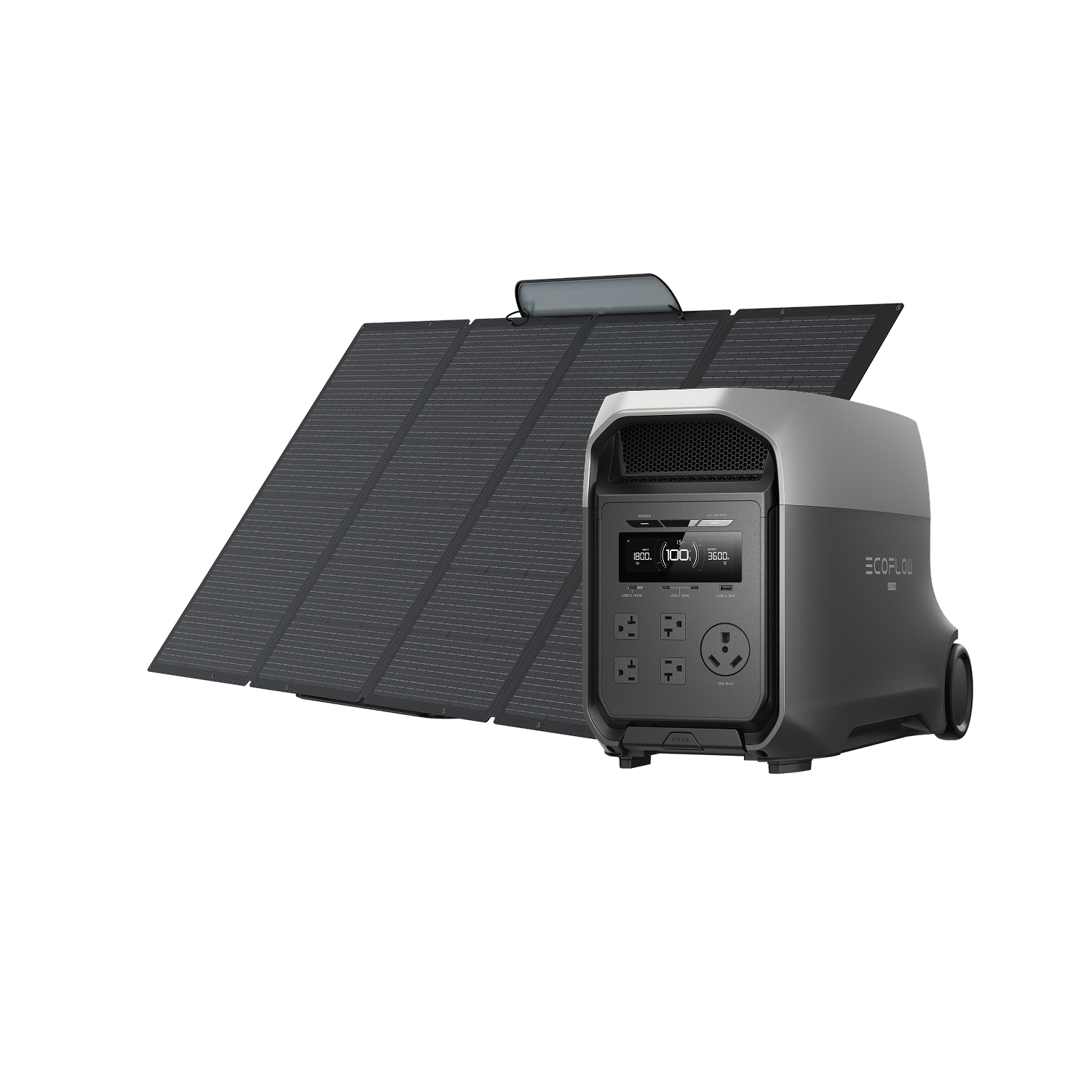 Ecoflow DELTA 3 ultra+400W solar panel