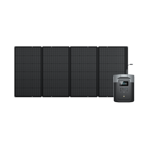 EcoFlow DELTA 2 Max + 400W Portable Solar Panel